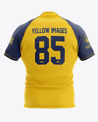 Free Mockup Free Psd Mockup Mens Rugby Jersey Mockup Back View Object Mockups Psd Template