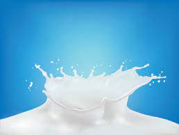 Milk Crown Splash Splashing In Milk Pool With Ripples Milk Splash Splash Ripple