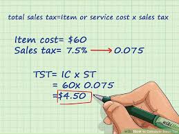 4 Ways To Calculate Sales Tax Wikihow