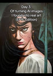 The Reward Painting by Aeron Brown