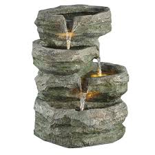 Now, however, they're mostly water fountains have a long place in our history. 16 Tabletop Rock Fountain By Ashland Michaels Rock Fountain Fountain Small Fountains