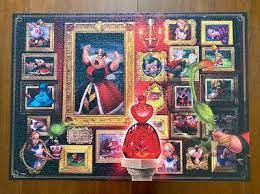 Discover a dramatic art gallery filled with key alice in wonderland characters including the white rabbit, mad hatter, tweedle dum and. Ravensburger Disney Villainous Queen Of Hearts 1000 Piece Jigsaw Puzzle Walmart Com Walmart Com