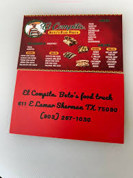 El Compita. Beto's Food Truck — Mexican restaurant food truck in Sherman, Texas