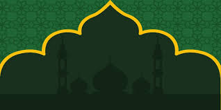 Elegant, colorful and totally unique islamic background design with orange color scheme. Background Islami