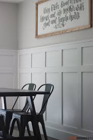 Board And Batten Wainscoting Full Tutorial And Video Rogue Engineer Dining Room Remodel Dining Room Walls Dining Room Decor