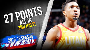 Donovan Mitchell Full Highlights 2018 12 09 Jazz Vs Spurs 27 Pts All In 2nd Half Freedawkins Full Highlights Donovan Donovan Mitchell