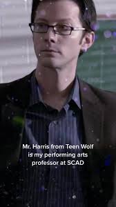 Calling all #teenwolf fans! 🐺 Mr. Harris, actor Adam Fristoe, is a #p...