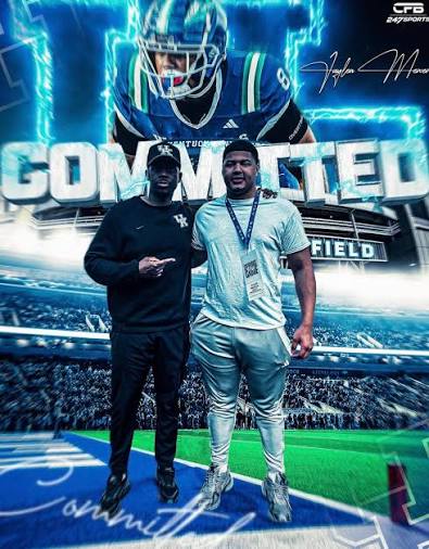 BREAKING: Three-star EDGE, Jaylen Mercer, has committed to KENTUCKY! The Cincinnati product is a top-25 recruit from the state of Ohio and a top-50 EDGE in the 2027 class. 🔥