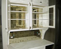 mirror kitchen cabinet houzz