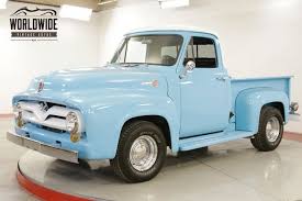 Image result for Brockway Light Blue 1955 Truck