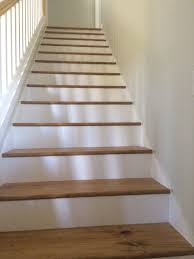 Find great deals on white stair treads at kohl's today! White Pine Floor Stair Treads Removed Carpet For A Simple Clean Look Laminate Flooring On Stairs Laminate Stairs Laminate Flooring