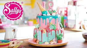 Die erste aufgabe in woche 5 steht an! 18th Birthday Cake Geburtstagstorte Zum 18 Drip Cake Sallys Welt Youtube