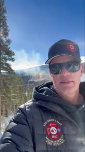 Today we were in Blue River supporting the USFS as they start burning piles 