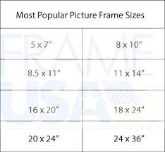Selfie Frame Size Chart Picture Sizes Parandehzinati Info