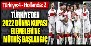 2022 fifa dünya kupası asya elemeleri ile 4 takım doğrudan 2022 fifa dünya kupası'na giderken 5. Turkiye Den 2022 Dunya Kupasi Elemeleri Ne Muthis Baslangic Turkiye 4 Hollanda 2 Bedir Haberbedir Haber