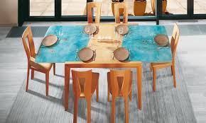 The Chairs Don T Look Very Comfortable And I Like When There Are Unusual Chairs Mor Glass Dining Room Sets Modern Wood Dining Chair Upholstered Dining Chairs