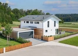 Einfamilienhaus Okohaus Herb Mit Garage Baufritz Hausbaudirekt Haus Grundriss Haus Einfamilienhaus