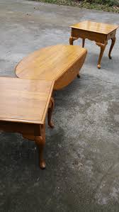 Broyhill furniture attic heirlooms natural oak stain sofa table, source: Best Broyhill End Tables And Coffee Table Sevierville For Sale In Sevier County Tennessee For 2021