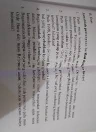 Sejarah wajib kementrian agama madrasah aliyah negeri dua kabupaten kutai kartanegara. Tolong Di Jawab No 1 Dan 5 Brainly Co Id