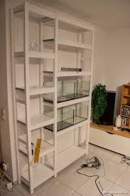 Ivar Weiss Mit Verstarkung Und Aquarium Fishing Room Ikea Ivar Shelving