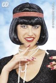 CHARLESTON ANNI 20 Ruggenti Nero Stola E Fascia Charleston EUR 19,99