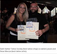 Our artists will pay special attention to all the details of your design to give you a masterpiece you'll love for years to come. Tattoo Parlor Tattoo Artists Piercing Shop Portland Me Dark Harbor Tattoo Society