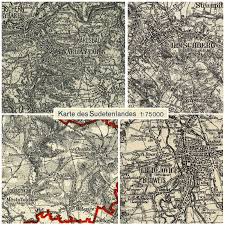 Karte Des Sudetenlandes 1935 1940 Landkartenarchiv De