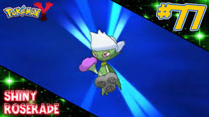 Also called the boutique pokémon. Live Shiny Roselia Roserade In Y After 40 Radar Chain Youtube