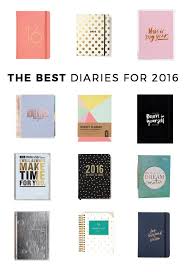The Best Diaries For 2016 Diary Design Diary Cover Design Planner Society
