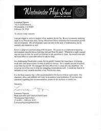 Recommendation letter for {student's name} for {course}. Letters Of Recommendation Kevin Do S Hs Portfolio