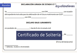We did not find results for: áˆ Certificado De Solteria Ayudandonos Com
