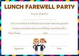 Farewell Party Invitation Template 23 Custom Party Invitation Templates Template S In 2020 Party Invite Template Farewell Party Invitations Custom Party Invitations