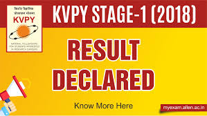 Aspirants who qualify kvpy will receive a monthly scholarship up to pre ph. Kvpy Aptitude Test Results 2018 Stage I Announced Check The List Of Qualified Candidates My Exam Edublog Of Allen Career Institute