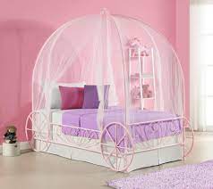 The princess carriage bed is where the dreams of your little princess begin. Metal Twin Carriage Bed Dhp Furniture