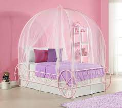 The princess carriage bed is where the dreams of your little princess begin. Metal Twin Carriage Bed Dhp Furniture