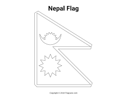 Free Printable Nepal Flag Coloring Page Download It At Https Flaglane Com Coloring Page Nepalese Flag Nepal Flag Flag Coloring Pages Nepal Flag Image