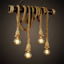 Asia pacific industrial lighting market is estimated to be the largest as well as fastest growing region from 2016 to 2023. E27 Industrial Pendant Lamp Double Head Vintage Edison Rope Ceiling Home Restaurant Themed Decor Hemp Rope Adelexpress Com