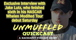 Who Is Jake Lutz? The Story Of The Driver Who Shined In His Whelen Mod Tour  Debut At Seekonk