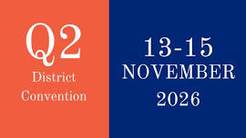 Q2 – District Convention 2026
