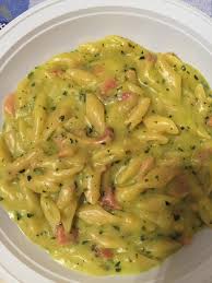 La pasta con panna e speck è un primo piatto dal sapore deciso e molto particolare. Pennette Zucchine Speck E Zafferano Bimby Ricette Bimby Tm31 Tm5