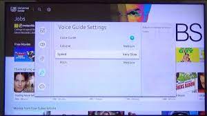 How To Turn Samsung Tv Voice Guide On Off Youtube