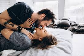 Love Story In Love Couple Hug And Kiss On The Bed Near The Window Stock Photo Picture And Royalty Free Image Image 92907385 And definitely there are a lot other places on the speaking from the emotional front, kisses express a connection and at the same time, hint for the upcoming romantic show. love story in love couple hug and kiss on the bed near the window