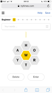 Additionally, the daily digital spelling bee puzzle uses different letters, allows you to find four … Sam Ezersky En Twitter Aaaand We Re Live Spelling Bee Is Now Available For All Nytimes Subscribers In Digital Form With A New Puzzle On The Crosswords Page Every Day Edited By