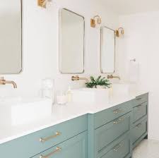 Buy products such as goplus wooden 4 drawer bathroom cabinet storage cupboard 2 shelves free standing white at walmart and save. Coloured Vanity Bathroom Cabinets Designs Green Bathroom Bathroom Makeover