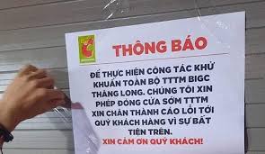 Kiểm tra kỹ việc đóng, ngắt thiết bị điện nước trước khi niêm phong. Fgogqynbiokuam