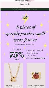 Up To 75 Off All These Sparkly Styles Kate Spade Surprise Email Archive Shop handbags, clothing & accessories on sale. email tuna