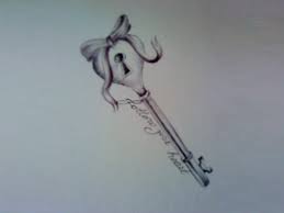 As a tattoo design, then, three keys are often considered a good luck charm for the important aspects of life. 13 Skeleton Key Tattoo Designs