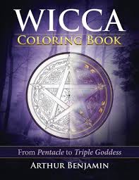 Did you scroll all this way to get facts about wiccan coloring page. Wicca Coloring Book From Pentacle To Triple Goddess Amazon De Benjamin Arthur Fremdsprachige Bucher