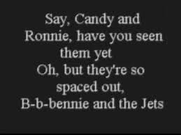Elton John Bennie And The Jets With Lyrics So You All Don T Mess It Up This Is My All Time Favorite Elton John S Music Love Music Book Benny And