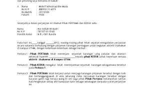The declaration is to borrow money. Pinjam Contoh Surat Perjanjian Pinjaman Wang